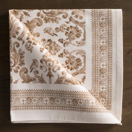 Maison d' Hermine Fairytale Forest 100% Cotton Kitchen Cloth Napkins Soft & Comfortable Set of 4 for Family Dinners Dining Cocktail Parties Wedding use Thanksgiving/Christmas (45cm x 45cm)