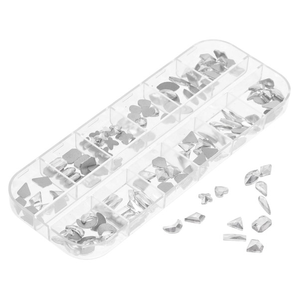 Healeved Flatback Nail Charms and Rhinestones for DIY Nail Art