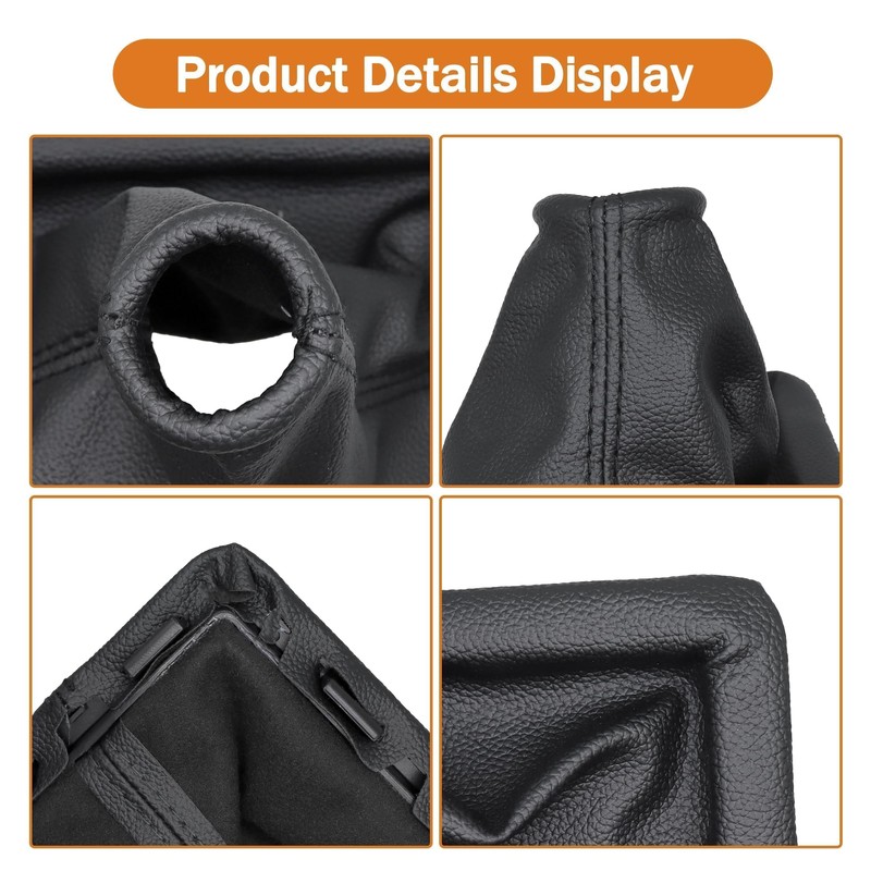 Panwarmoll Shifter Boot Cover Compatible with Ford Mustang 2005 2006