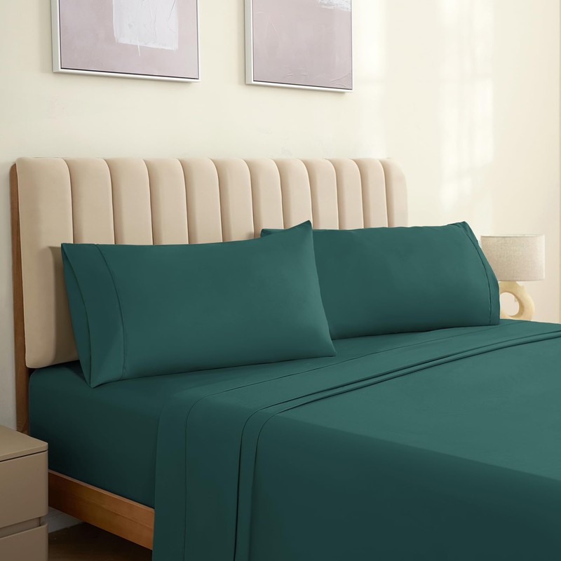 LuxClub Collection Pillowcases 2 Pack - Wrinkle Free Cooling Pillow