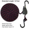 Kayak Tie Down Straps Canoe Bow and Stern Heavy Duty