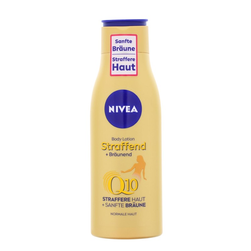 3 x NIVEA Body Lotion Straffend+Bräunend Q10 Pflege jeweils 200ml