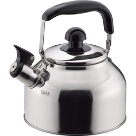 Tamahashi CH-27K Cheryl Stainless Steel Whistling Kettle, Induction Compatible, 0.7 gal (2.7 L)