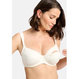 Sans Complexe Women's New Calin Maternity Bra, (Ivoire Gca), 34C