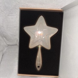 Jeffree Star Cosmetics Hand Star Mirror Iridescent Light Pink Makeup Mirror NIB
