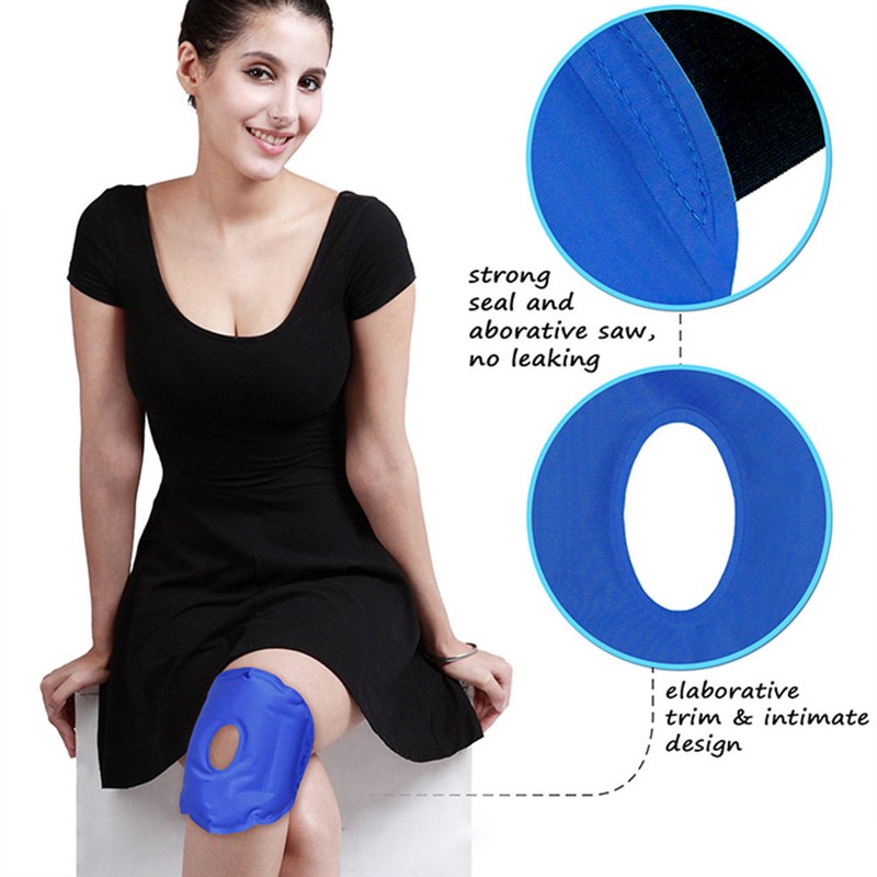 Gel Knee Ice Pack Bag Hot or Cold Packs Knee