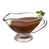 HIC Kitchen Glass Gravy Boat, 9-Ounce Capacity