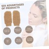 BIUDECO Thick Exfoliating Gloves Scrub Hand Towels for Bathroom Body