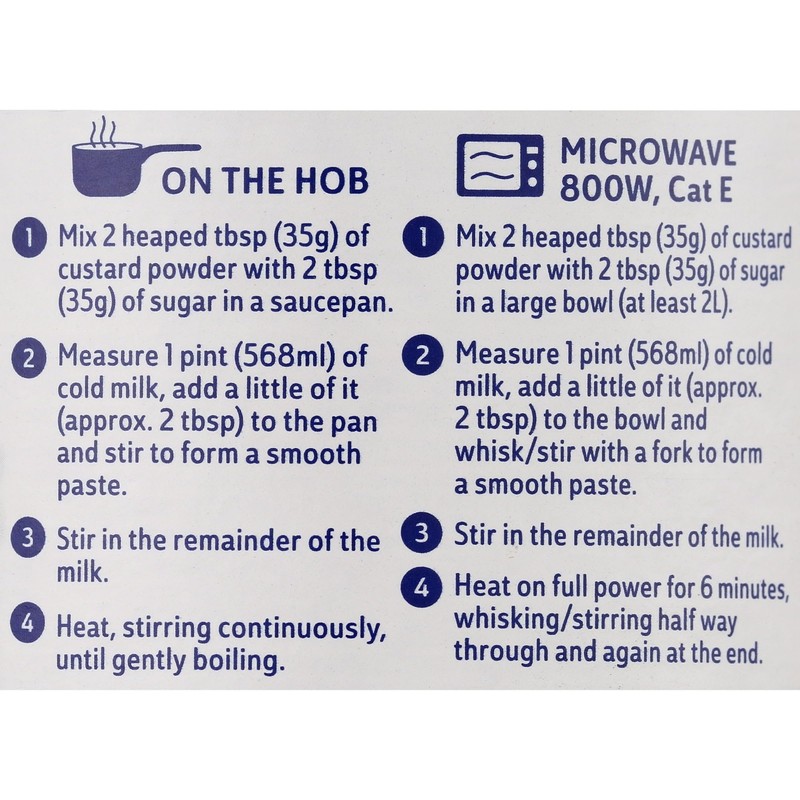 Bird's Custard Powder 250g (1 Item Per Order)