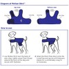 Mellow Shirt Dog Anxiety Calming Wrap, Large, Aluminum