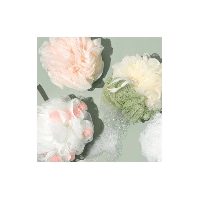 EcoTools, Delicate Ecopouf, Esponja de Baño para Piel Delicada, Ultra