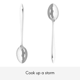 Viners Everyday Slotted Spoon | Stainless Steel Spoon Utensil for Stirring, Straining and Serving