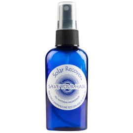 Solar Recover Detangler Spray & Leave In Conditioner Travel Size (2 Ounce) - Moisturizing Frizz Control Hair Care for Dry & Damaged Hair - All Natural Hair Treatment With Vitamin E & Coconut Oil