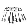 Aluminum Alloy Bicycle Rear Rack Adjustable Bike Cargo Rack Corrosion