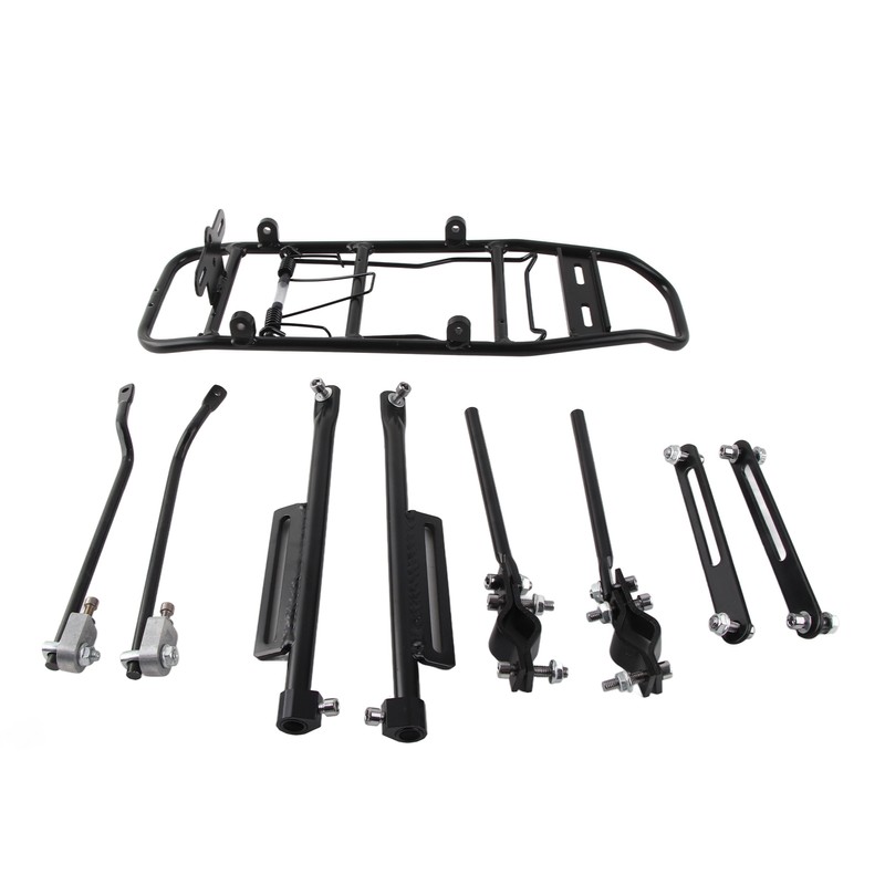 Aluminum Alloy Bicycle Rear Rack Adjustable Bike Cargo Rack Corrosion