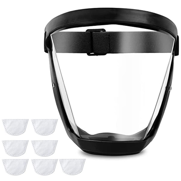 ascavs Face Shield for Weed Whacking,Anti-fog Protective Full Face Mask,Full