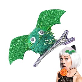 Gothic Hair Accessories,Hair Barrette Clip - Bat Design No Slip Headwear for Students Teen Girls Quick Morning Routine Daily Wear Prom Party School Events Casual Outings