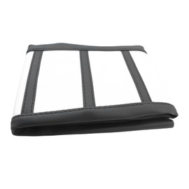 lhrlaoliu Motorcycle Universal Seat Covern Waterproof Protection Antislip for EXC KLX KXF YZF CRF XR SX SXF YZ Motorbike Motocross Dirt Pit Bike 22mm 28mm (White)