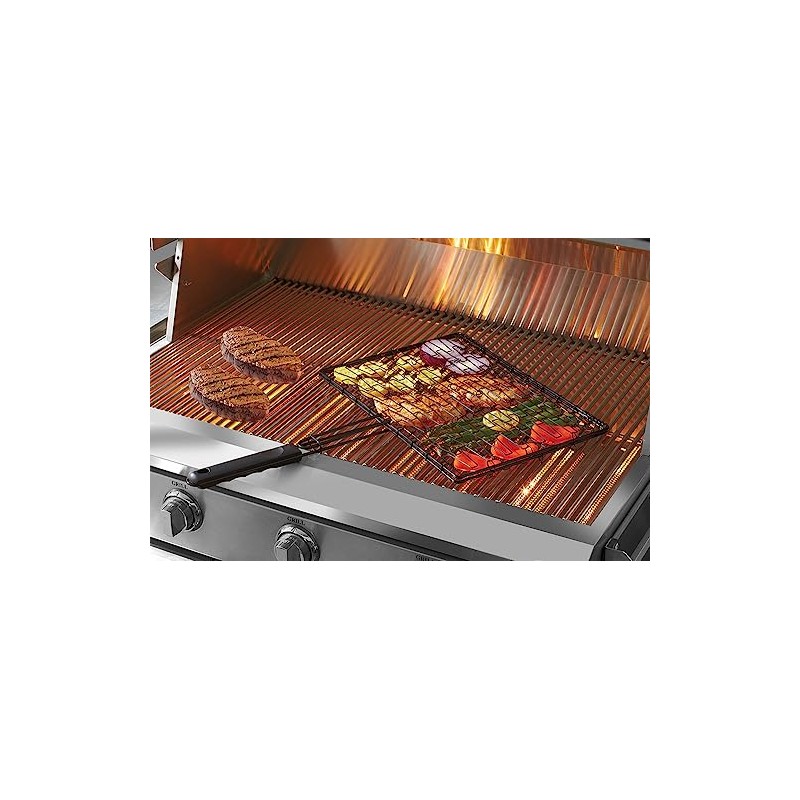 Mr. Bar-B-Q Deluxe Non-Stick Flexible Grilling Basket (06601Y)