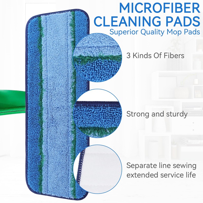 8 Pack Spray Mop Refills Compatible for Libman Freedom Spray