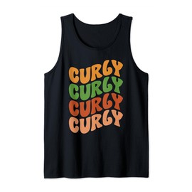 Curly Hair Afro Curls Natural Hair Tank Top