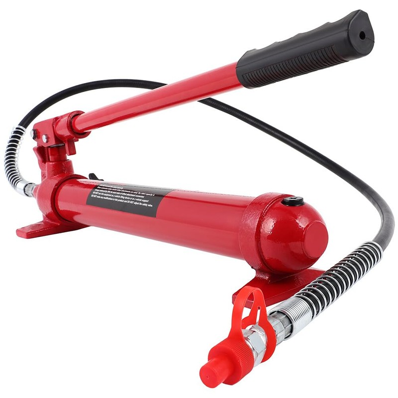LSAILON 10 Ton Capacity Hydraulic Hand Pump Porta Powers Pump
