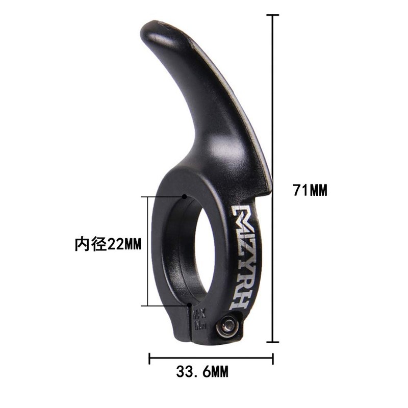 SRECNO Bicycle Bar End Bar Auxiliary Handlebar Bicycle Grip Handlebar