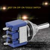 EVTSCAN 10Pcs SPDT Mini Toggle Switch 6A 125V AC, ON