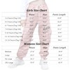 SANGTREE Women's Cargo Pants Elastic Waist Drawstring Casual Tapered Jogger