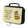 Mr. & Mrs. Panda Hummel Fluffy Toiletry Bag, yellow, Hand