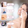 LAVDIK Disposable Face Towels, Extra Thick, 40 Count, Natural, Skin