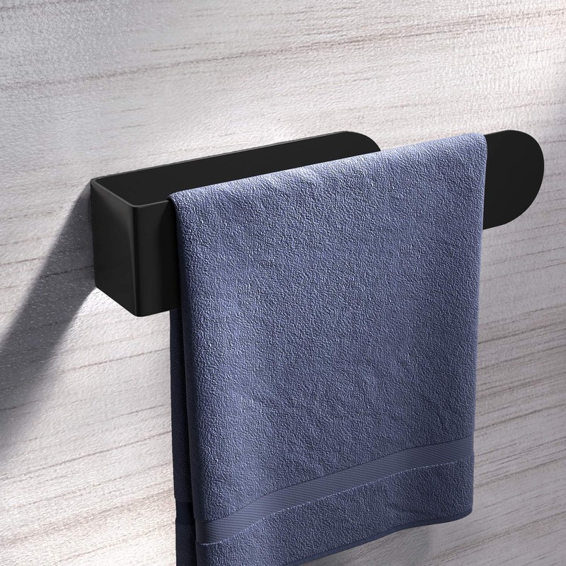 HUFEEOH Hand Towel Holder - Self Adhesive Bathroom Towel Bar