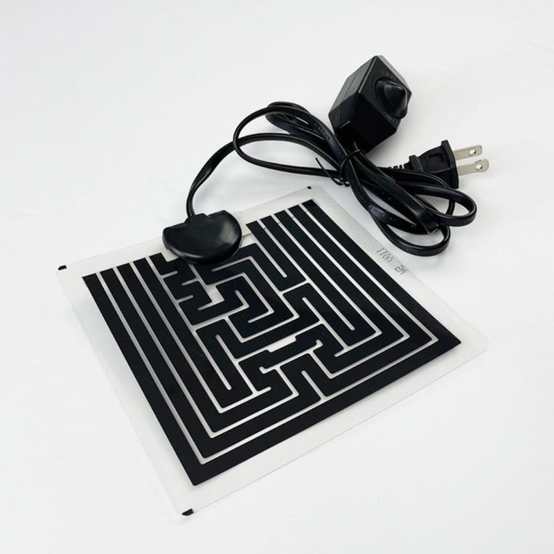 Itisyou Reptile Heater Mat Hamster Heater Panel Heater 110V/5W 15cm*14cm