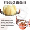 Stainless Steel Apple Cutter – Heavy-Duty Apple Slicer & Corer