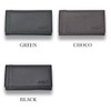 CROCODILE Crocodile Key Case Key Holder Real Leather (81cr68) (Green)
