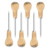 Yzurbu 6pcs Ice Pick for Breaking Ice, Stainless Steel Ice