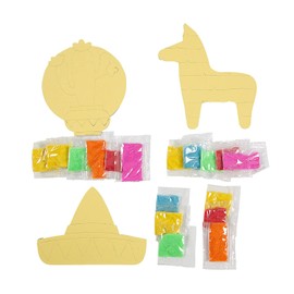 Cinco de Mayo Sand Art Pictures, Makes 12