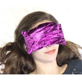 Candi Andi Eye Pillow - Flax Seed Fill - Unscented - Majestic Purple