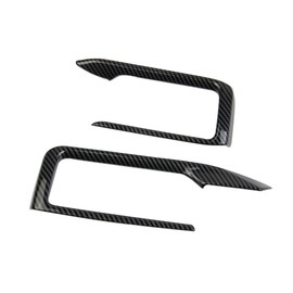 Korlot Carbon Fiber Air Vent Cover AC Outlet Trim kit Interior for GMC Yukon/Yukon XL Denali 2021-2024