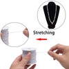 Livder 0.8 mm Elastic String Cord Thread Cords for Jewelry