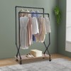 DreamRcoach Heavy Duty Clothes Rack, Floorstanding Metal Garment Rack with