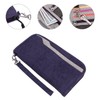 Zoppen RFID Travel Wallet & Documents Organizer Zipper Case, Family