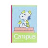 Sunstar Stationery S2691728 Snoopy Notebook, Campus Notebook, A-Ruled, 5 Books