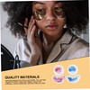 NOLITOY 4pcs Cooling Eye Patches Set Reusable Gel Ice Packs