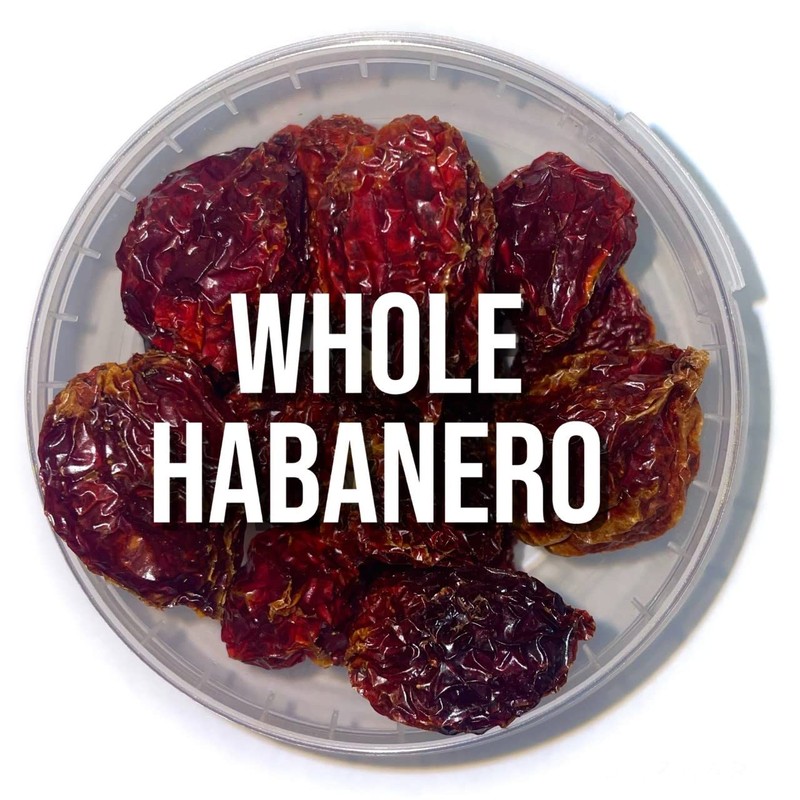 Whole Habanero Chilli Pods - 500g