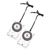 PATIKIL Orienteering Compass, 2 Pack Navigation Hiking Backpacking Compasses for