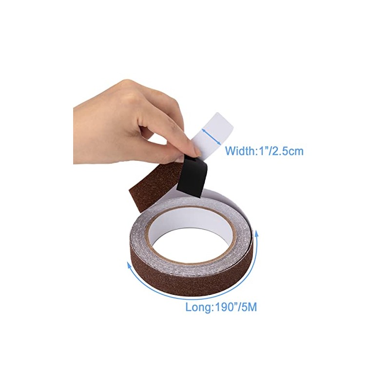Yorwe Anti Slip Tape, High Traction,Strong Grip Abrasive, Not Easy