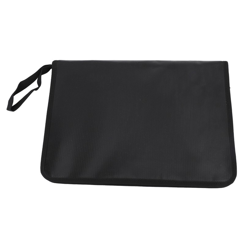 Fireproof Document Bag Professional Safe Heat Insulated 12 Pages Waterproof