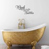 Wash Away Your Troubles with Some Bubbles Wall Sticker Removable