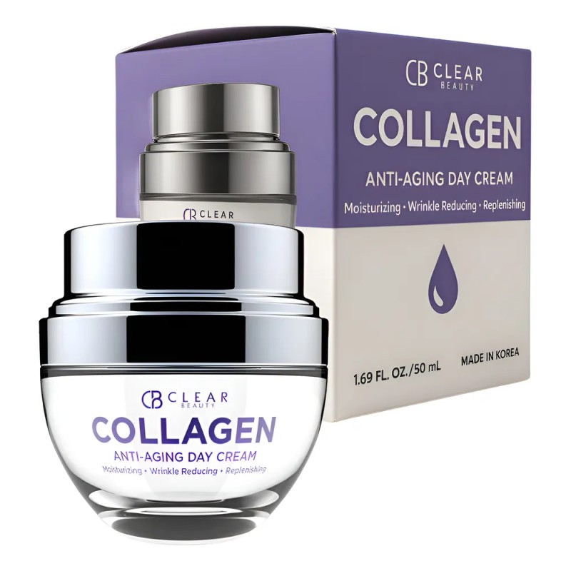 Crema Facial Antiedad Colágeno Cb Clear Beauty 50ml Coreana